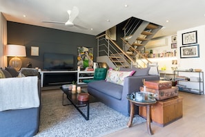 Premier Apartment, Multiple Beds, Non Smoking, Mountain View | Living area | Flat-screen TV - Mirage 1202 (Cape Town)
