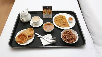 Daily continental breakfast (USD 1 per person)