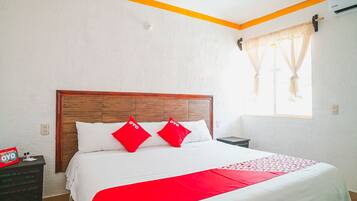 Free WiFi, bed sheets