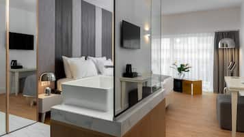 Superior-Zimmer (Acropolis View) | Hochwertige Bettwaren, Minibar, Zimmersafe, individuell dekoriert