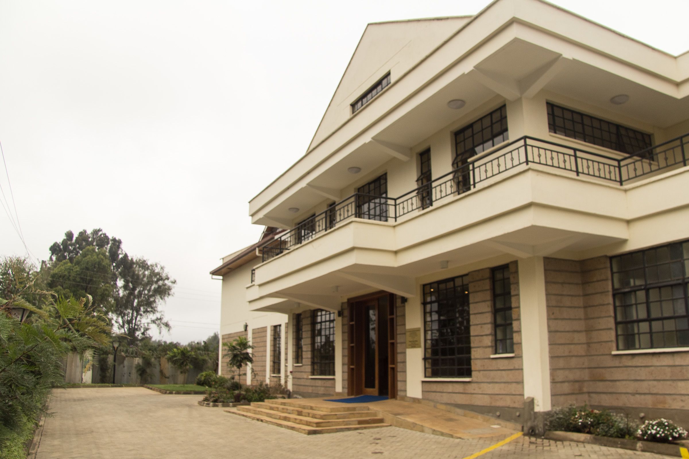 Entrada de la propiedad