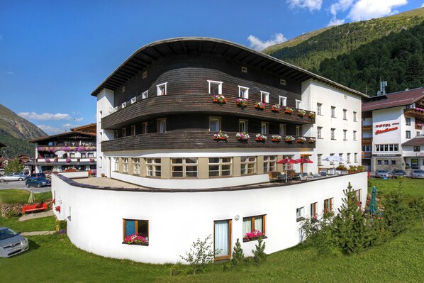 Fassade der Unterkunft
