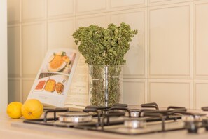 Ferienhaus, 2 Schlafzimmer | Eigene Küche | Großer Kühlschrank, Ofen, Herdplatte