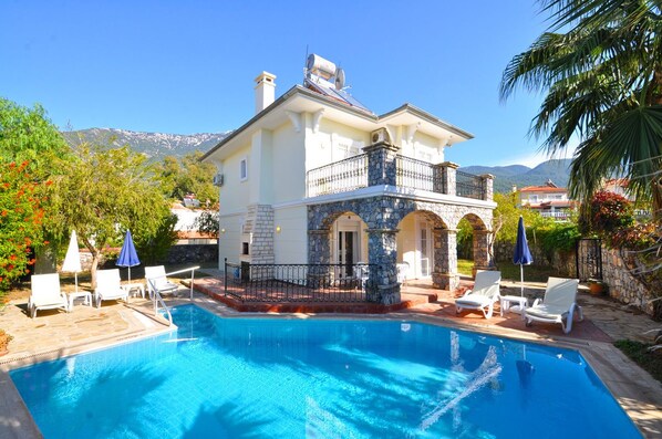 Fassade der Unterkunft