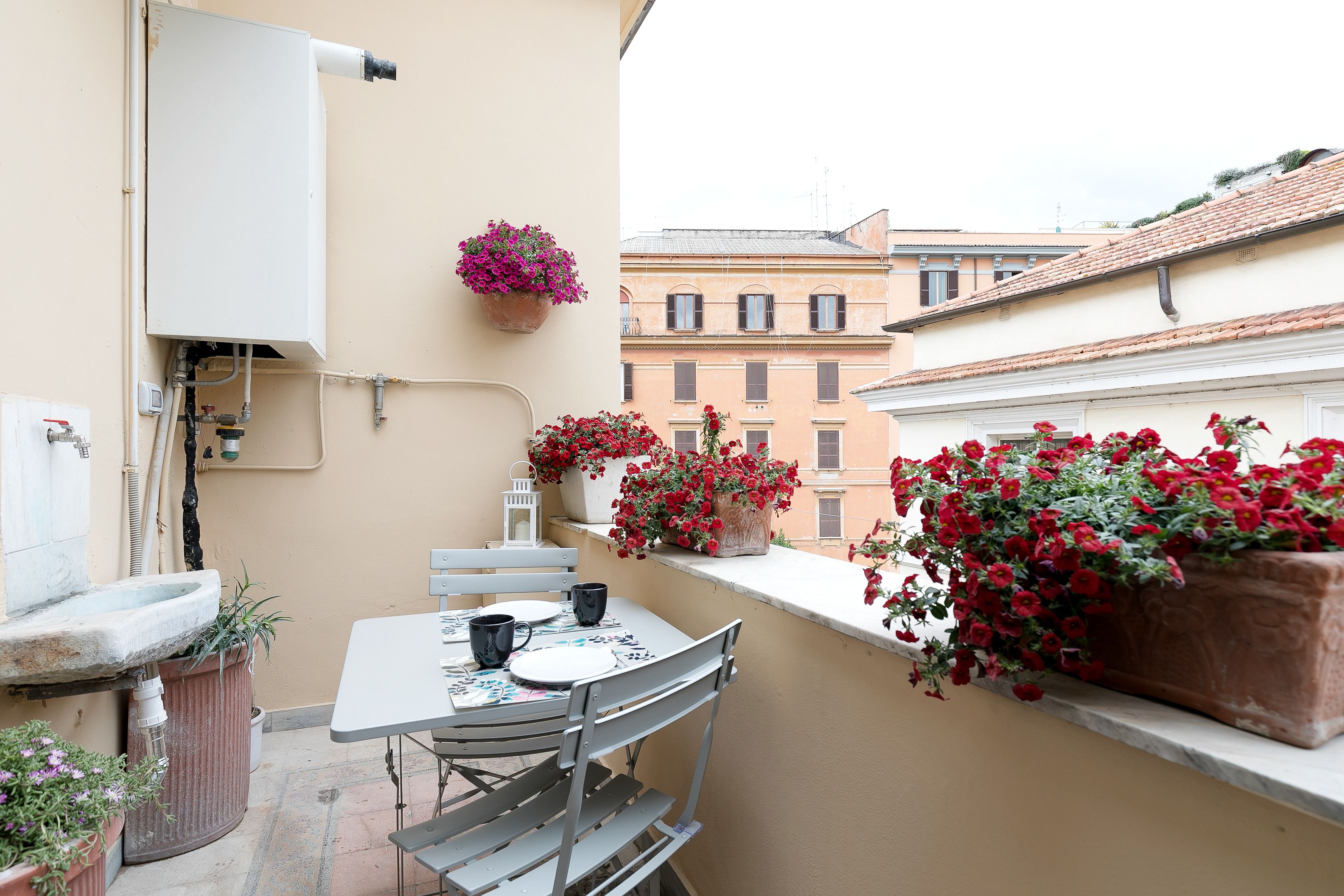 Appartamento, 1 camera da letto | Balcone