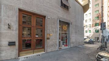 Entrada al alojamiento