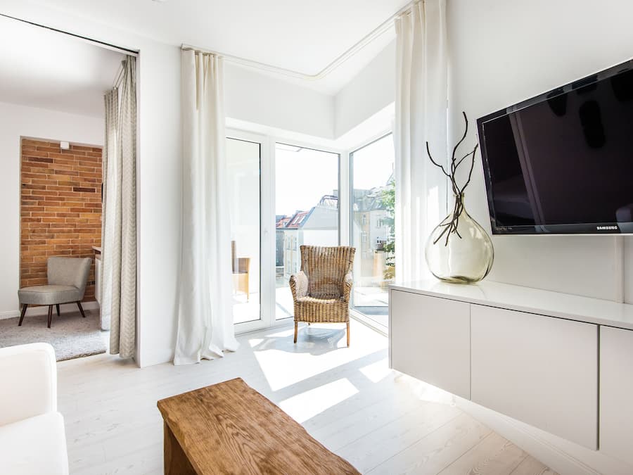 Apartamento design (Exotic) | 1 quarto, roupas de cama premium, escrivaninha, quartos à prova de som