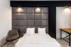 Departamento exclusivo | 1 habitación, ropa de cama de alta calidad, escritorio y insonorización