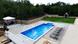 Outdoor pool - Holiday House Jelena (Podbablje)