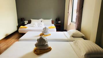 Minibar, in-room safe, desk, blackout curtains