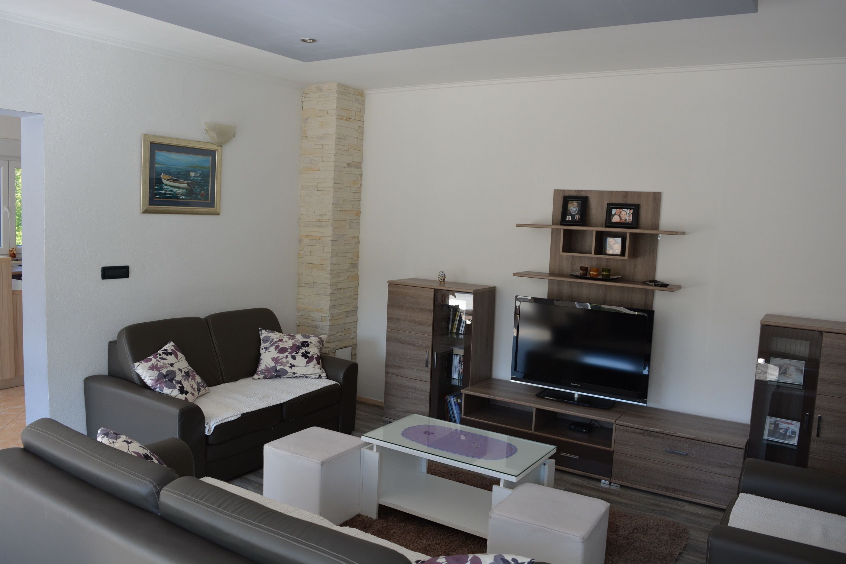 Villa | Área de sala de estar | Televisión de pantalla plana 