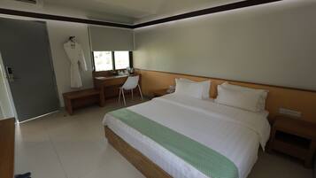 Minibar, desk, blackout curtains, soundproofing