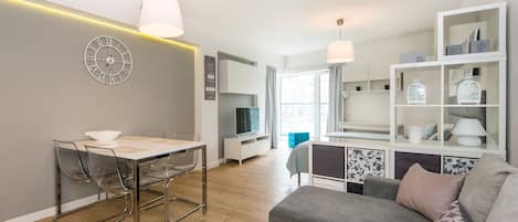 Appartement, non-fumeur (Love Dluxe) | Literie de qualitĂ©, bureau, rideaux dâobscurcissement