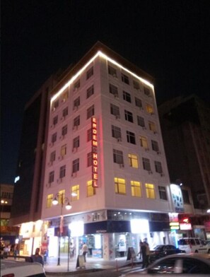 Front of property - evening/night