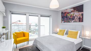 Apartment (Old Market) | Egyptian cotton sheets, premium bedding, individually decorated