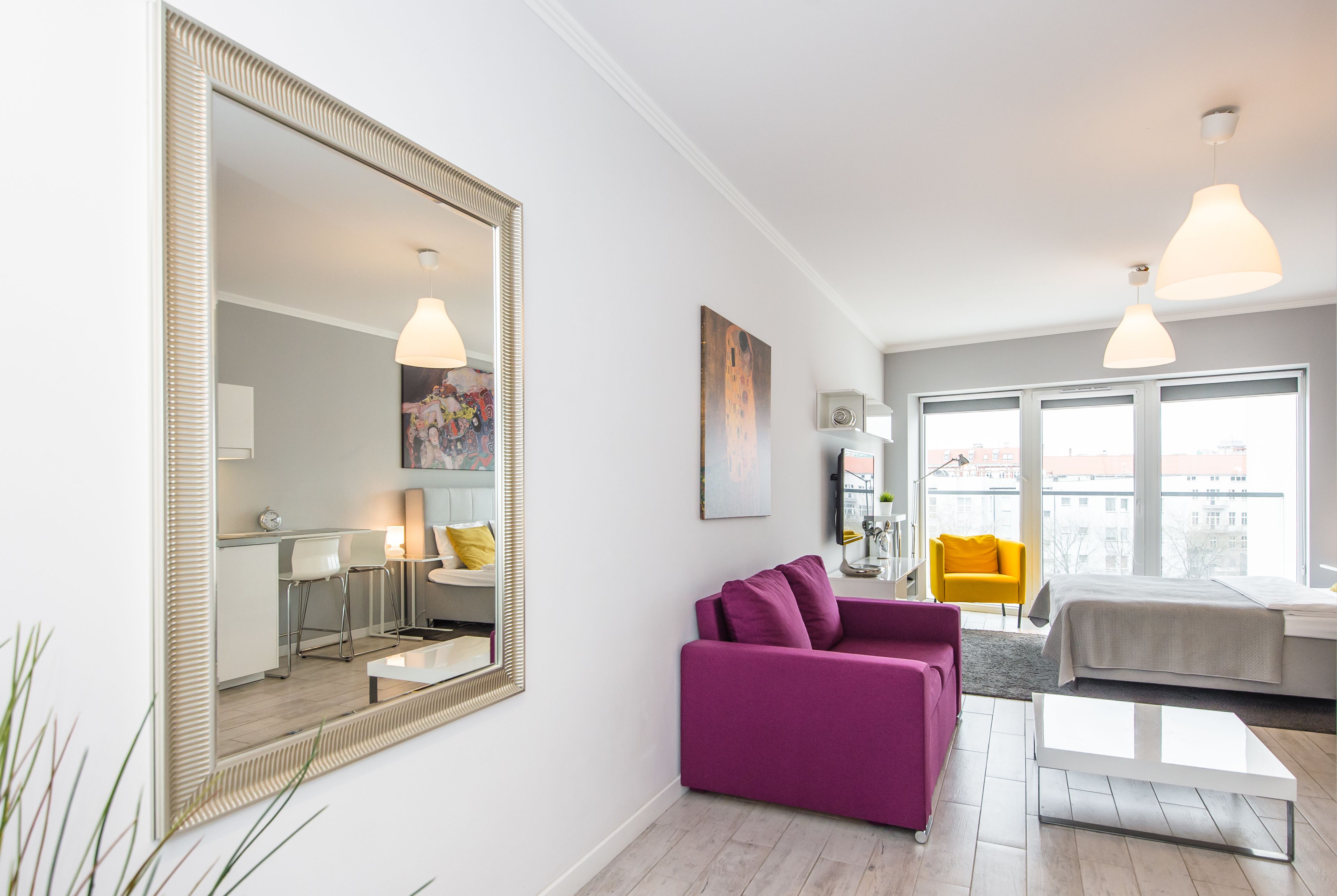 Apartment (Old Market) | Living area | Flat-screen TV