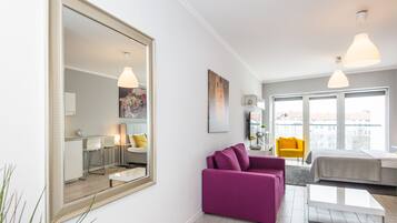 Apartment (Old Market) | Living area | Flat-screen TV