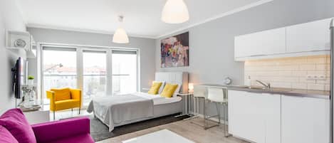Apartment (Old Market) | Egyptian cotton sheets, premium bedding, individually decorated