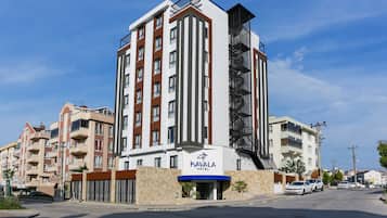 Fachada de la propiedad