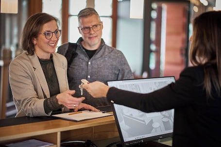 Recepção. Hotel Hohenwart Forum