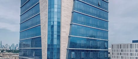 Fassade der Unterkunft