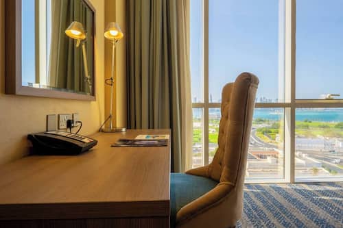 Monolocale Premier, 1 letto king | Minibar, una cassaforte in camera, con arredamento individuale