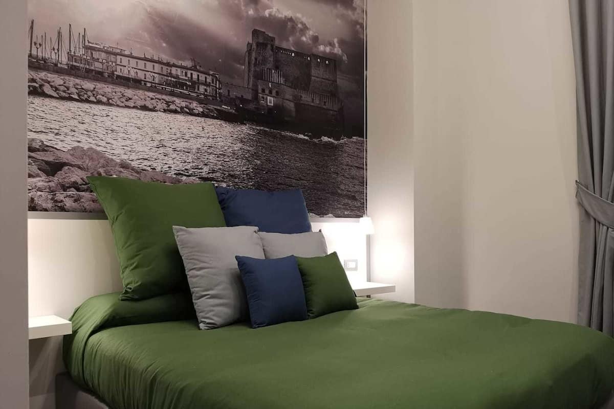 Double Room (Castel dell'Ovo) | Down comforters, memory foam beds, in-room safe, desk
