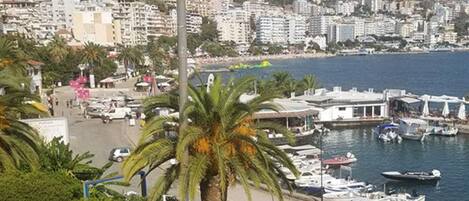 Uitzicht vanaf balkon