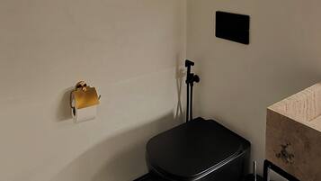 Ducha, artículos de higiene personal gratuitos y secador de pelo