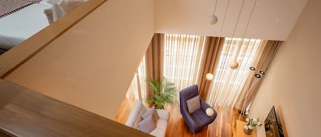Maisonette, 1 Schlafzimmer (4A) | Wohnbereich