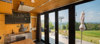 BBERGHEIM Container Lofts, tiny house "Flow" holidays in a sea container! 
