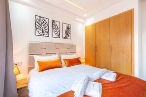 2 bedrooms, Internet, bed sheets - New high standing apartment in the heart of Marrakech, Gueliz. (Marrakech)