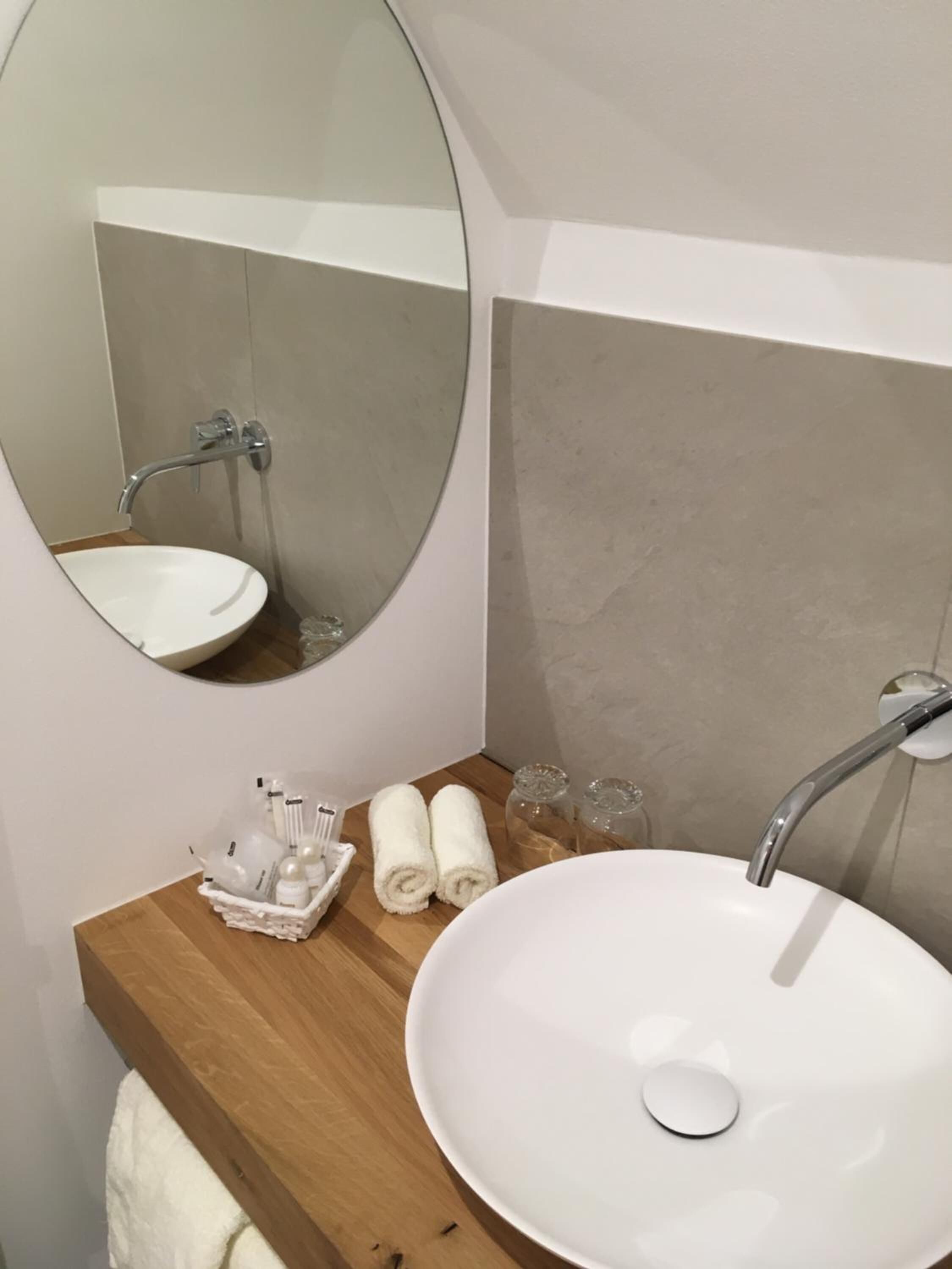 shower, slippers, towels