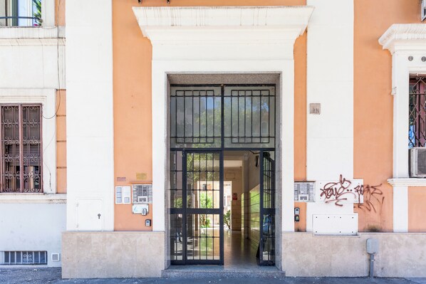 Fassade der Unterkunft