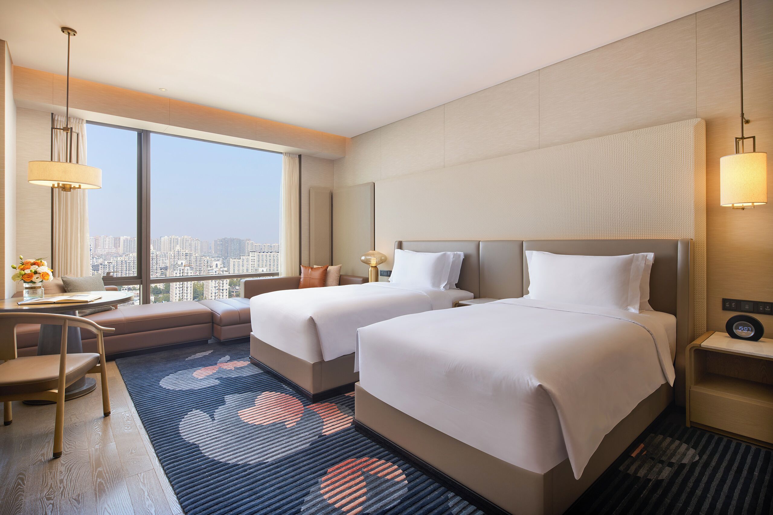 1 bilik tidur, peralatan tempat tidur premium, gebar bulu kapas 