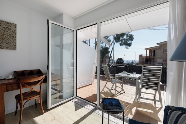 Vista a la playa o al mar