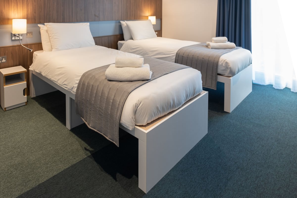 desk, iron/ironing board, free wifi, bed sheets