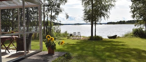 Cottage, 2 Bedrooms, Sauna, Lake View | Lake view