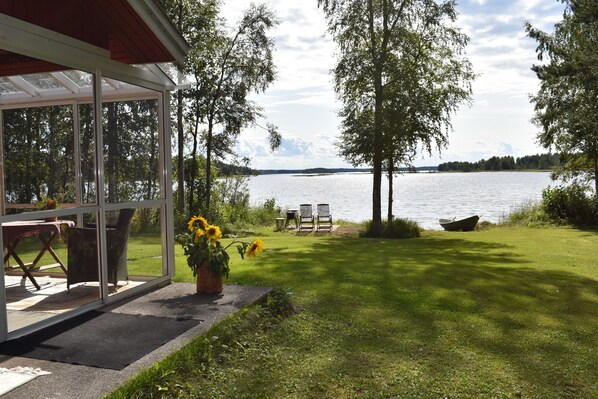 Cottage, 2 Bedrooms, Sauna, Lake View | Lake view - Karjalan Helmi (Kitee)