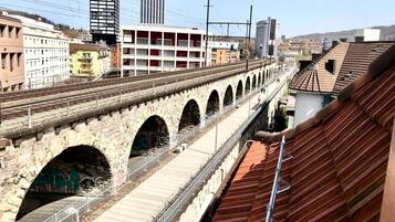 Apartment (attic) | Balcony view