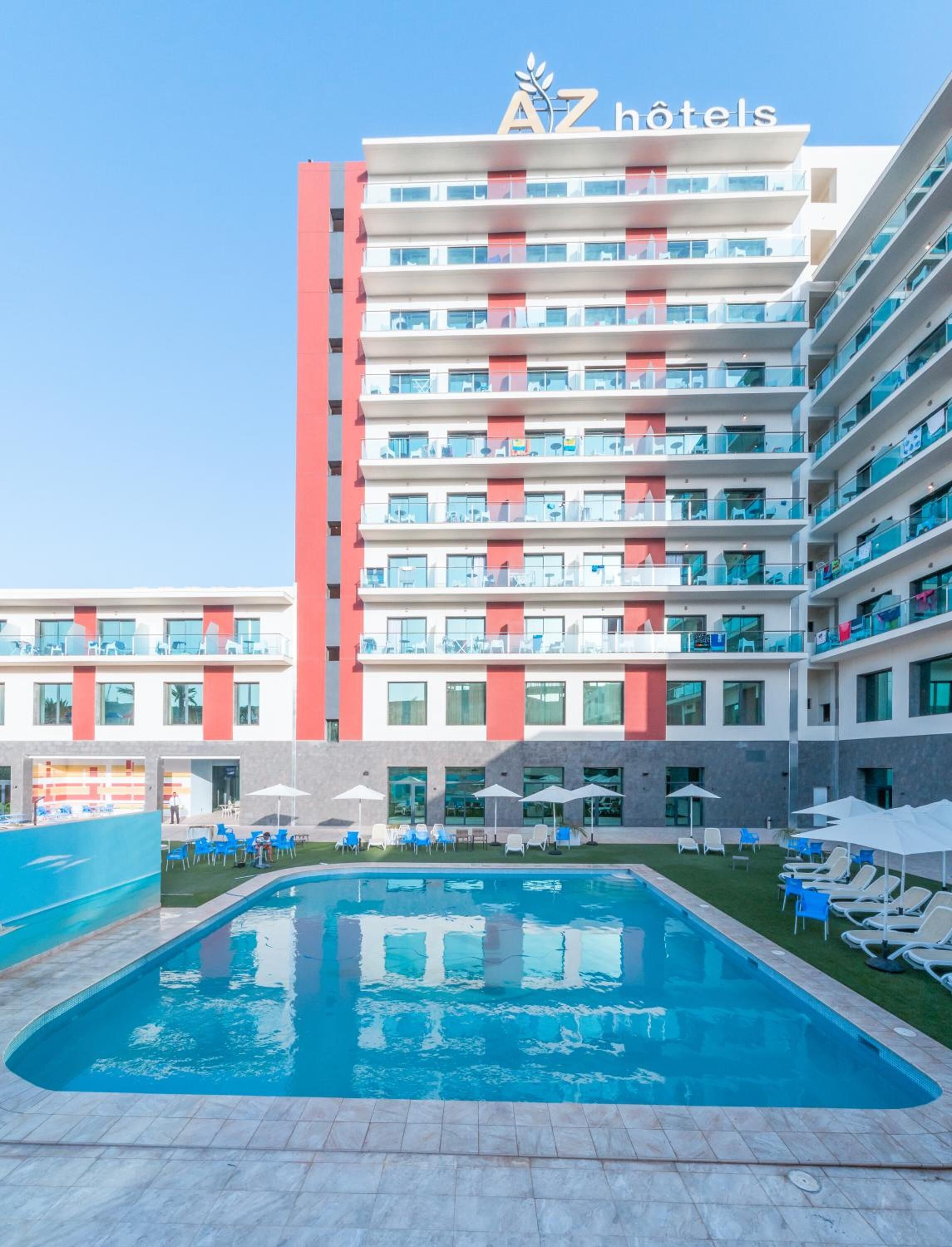 7 indoor pools, seasonal outdoor pool, pool umbrellas, pool loungers