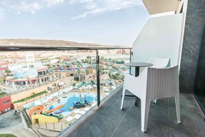 Deluxe Double Room, Pool View | View from room - Az Hotel Montana (Mostaganem)
