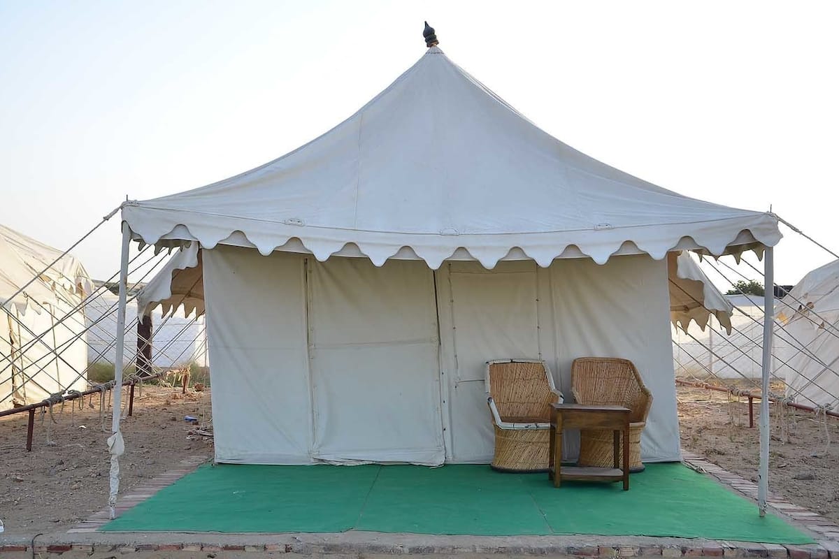 Luxury Tent, 1 King Bed, Non Smoking | 1 bedroom, Egyptian cotton sheets, premium bedding, down comforters