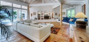 Sala de estar en el lobby