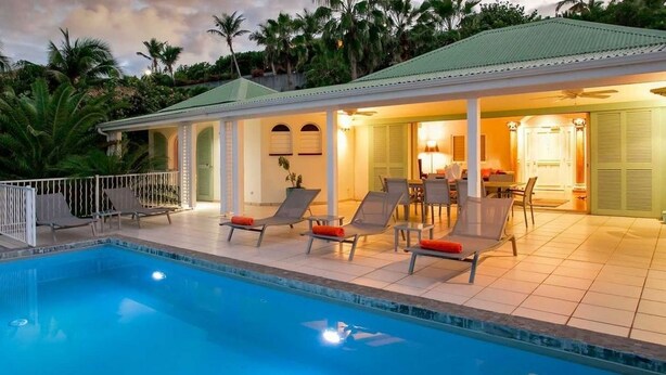 Pool - Villa La Sarabande (Orient Bay)