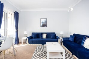 Appartement Exclusif, 3 chambres | Coin séjour