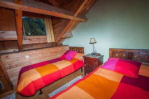 Habitación con 1 cama doble o 2 individuales