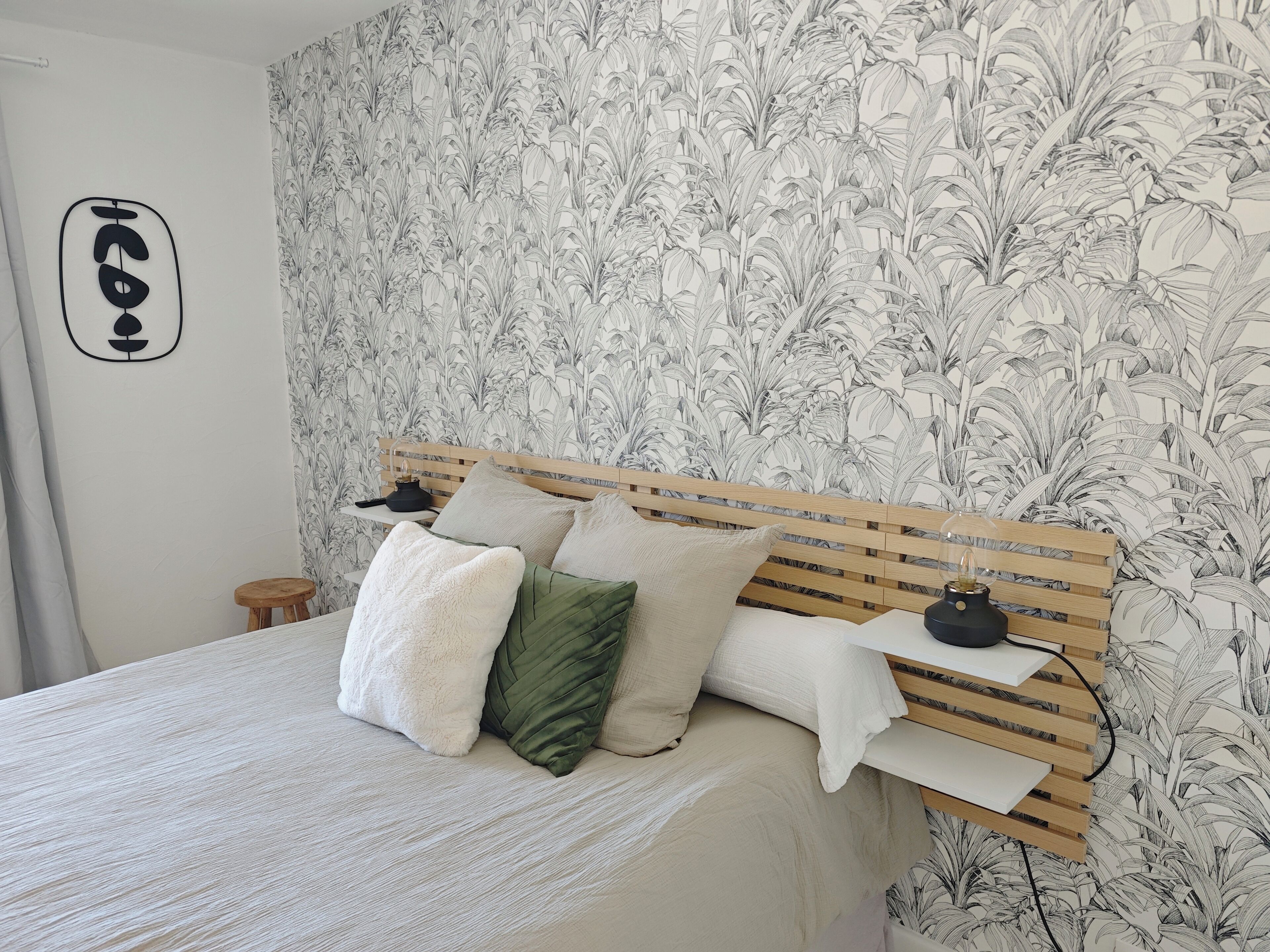 1 habitación, ropa de cama de alta calidad y decoración personalizada 