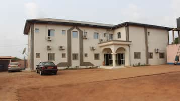 Fassade der Unterkunft