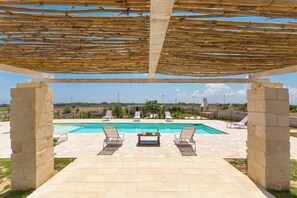 Casa estándar, 3 habitaciones (1136) | Alberca | Alberca al aire libre por temporada 